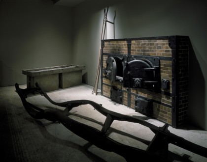 Holocaust Museum crematorium. Photo: Holocaust Memorial Museum.