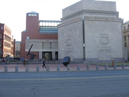 Holocaust Museum facade.
