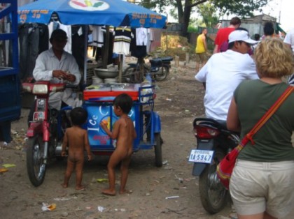Southeast Asia, Boys buying ice cream. Photo: KateInJapan.