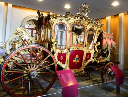 Carriage at Chapultepec Castle.