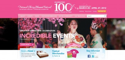 National Cherry Blossom Festival Website.