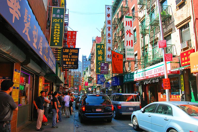 Double decker Chinatown, New York