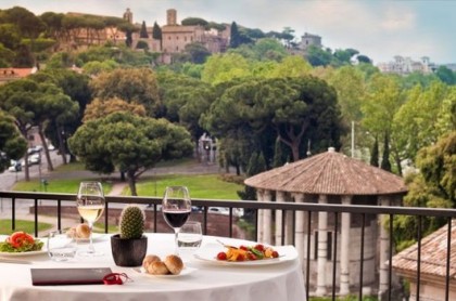 Rome, Circus Garden – Rooftop romance. Image by Hotel Fortyseven/Circus website.