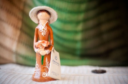Travel souvenirs. Dominican faceless doll, from Dominican Republic.