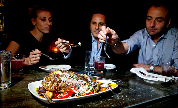 Photo: The New York Times. New York restaurants.
