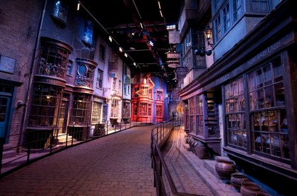 Harry Potter Warner Bros Studio Tour, Diagon Alley. Photo: www.dailymail.co.uk
