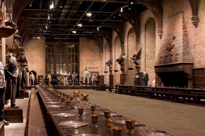 Harry Potter Warner Bros Studio Tour, Great Hall. Photo: http://www.dailymail.co.uk