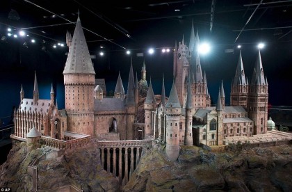 Harry Potter Warner Bros Studio Tour, Hogwarts Model. Photo: www.dailymail.co.uk
