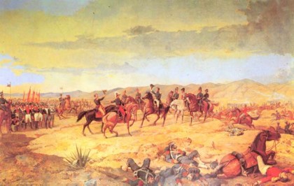 Simon Bolivar, Battle of Ayacucho. Source: Wikipedia.