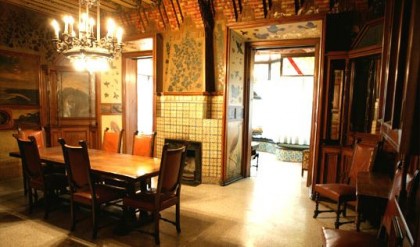Casa Vicens, dining room. Photo: casavicens.es