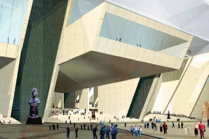 Grand Egyptian Museum. Photo: Heneghan-Peng Architects.