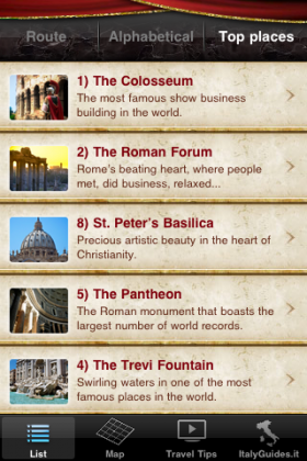How to plan a trip, Compart Multimedia ItalyGuides.it