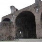 Sites in Rome. Roman Forum, Basilica Constantina.