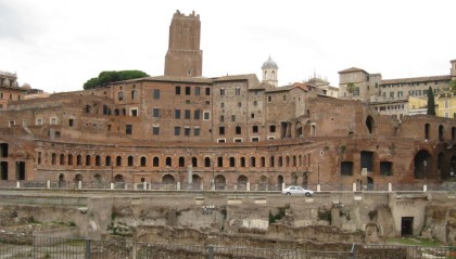 Sites in Rome. Trajan's Market.