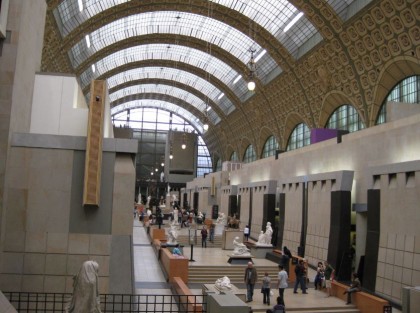 Tourist attraction. Museé D'Orsay, Paris.