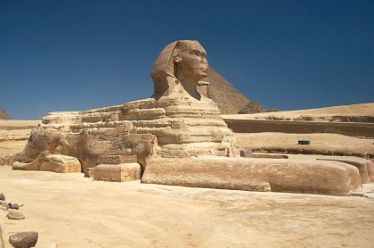 Photo: Wikipedia, Barcex. http://en.wikipedia.org/wiki/File:Great_Sphinx_of_Giza_-_20080716a.jpg