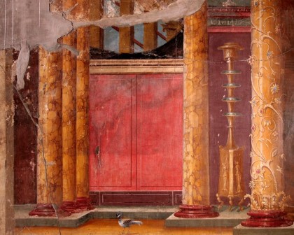 Pompeii Oplontis fresco. Photo: througheternity.com