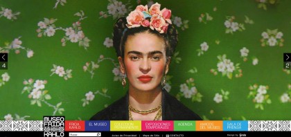 Mexico City. Frida Kahlo Museum website. Photo: www.museofridakahlo.org.mx