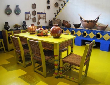 Mexico City, Frida Kahlo Museum, kitchen. Photo: http://www.facebook.com/museofridakahlo