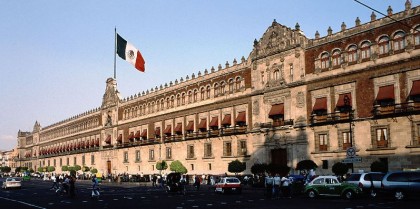Mexico City, National Palace. Photo: Wikipedia, Reinhard Jahn, Mannheim.