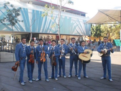 Mexico City, Mariachis at Plaza Garibaldi. Photo: Wikipedia, EpMe.