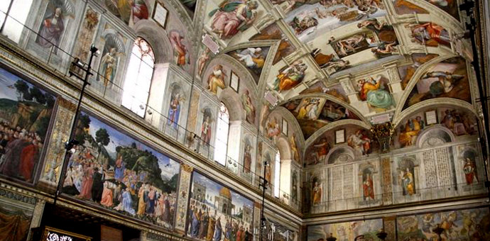 Sistine Chapel Ceiling Hands
